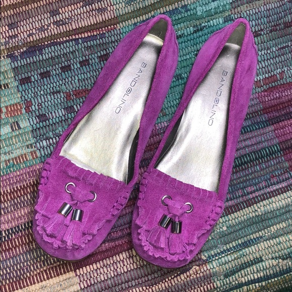 Bandolino Shoes - Fuchsia Bandolino Moccasins Flats